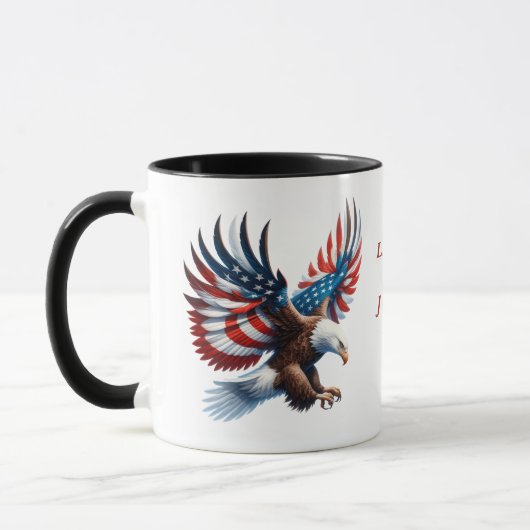 Mug American Eagle Liberty et Justice (Gauche)