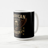 Mug American Eagle Pride – Bold USA Freedom (Devant droit)