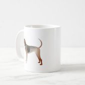 Mug American English Coonhound Dog (Devant gauche)