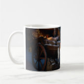 Mug American English Foxhound Snowy Sleigh Noël (Gauche)