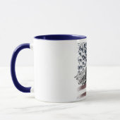 Mug American Flag Bald Eagle USA (Gauche)