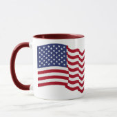 Mug American Flag - Dieu bénisse l'Amérique! (Gauche)