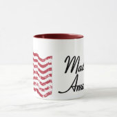 Mug American Flag - Fabriqué en Amérique! -usagé (Centre)