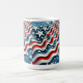 Mug American Flag Patriotic USA Pride (Centre)