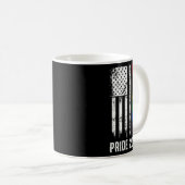 Mug American Flag Rainbow Usa Gay Lgbtq Lgbt Pride Mon (Devant droit)