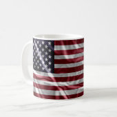 Mug American Flag Red, White Stripes et Starry Blue (Devant gauche)