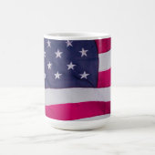 Mug American flag up close  (Centre)