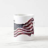Mug American Flag w/ Crosses - Remember (Centre)