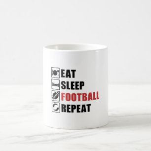 Mug American Football Repeat Team Game USA Gift Idea