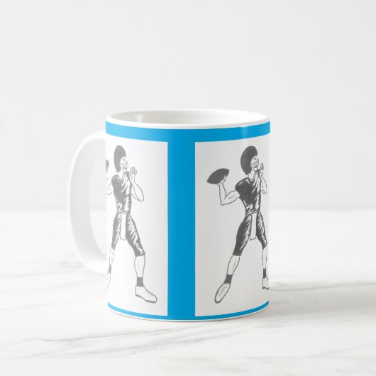 Mug American footballer  (Devant gauche)