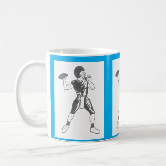 Mug American footballer  (Gauche)