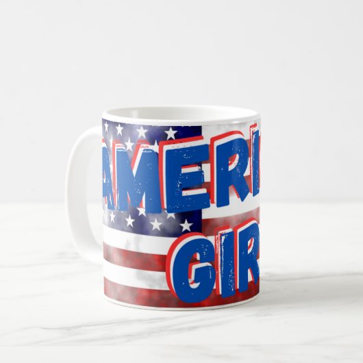 Mug American Girl (Devant gauche)