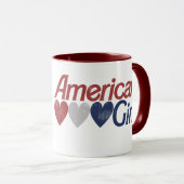 Mug American Girl (Devant droit)