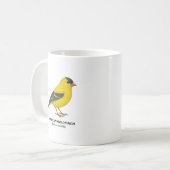 Mug American Goldfinch - California Curated Collection (Devant gauche)