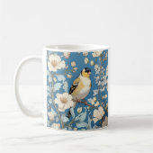 Mug American Goldfinch William Morris Inspired (Gauche)