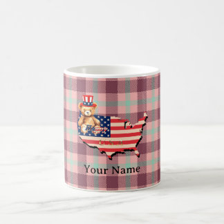 Mug American Happy Bear