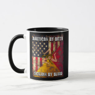 Mug American par Birth Sicilian par sang