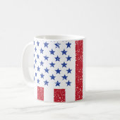 Mug American Peace Flag État américain (Devant gauche)