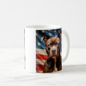 Mug American Pit Bull Terrier (Devant droit)