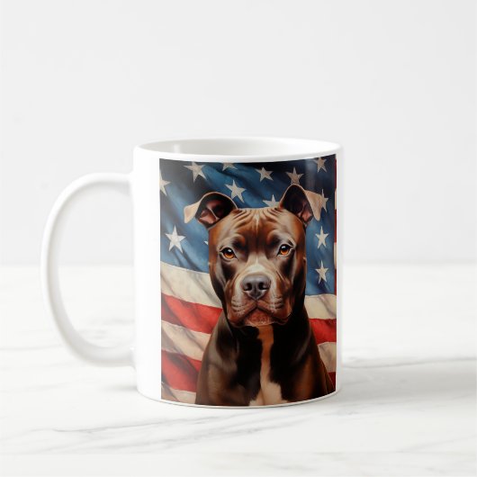 Mug American Pit Bull Terrier (Gauche)