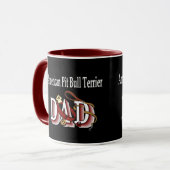 Mug American Pit Bull Terrier Papa (Devant gauche)