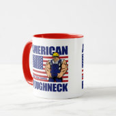 MUG AMERICAN ROUGHNECK (Devant gauche)