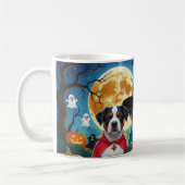 Mug American Staffordshire Chien Citrouille Halloween (Gauche)