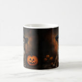 Mug American Staffordshire Citrouille Halloween effray (Centre)