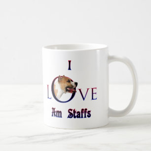 Mug American Staffordshire Terrier I Love