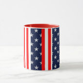 Mug American Stars & Stripes Deux Tons (Centre)