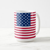 Mug American USA Flag Pride Design-76353 (Devant droit)