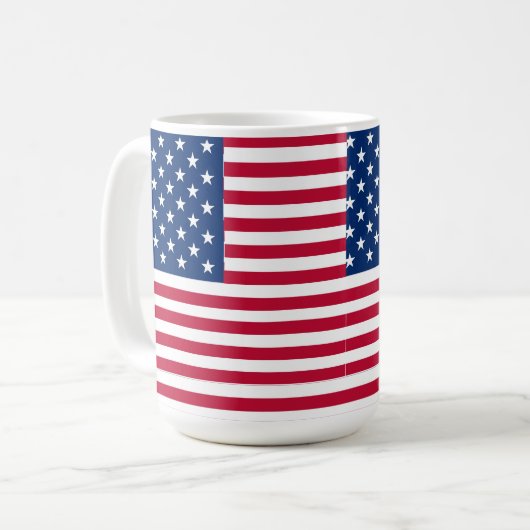 Mug American USA Flag Pride Design-76353 (Devant gauche)