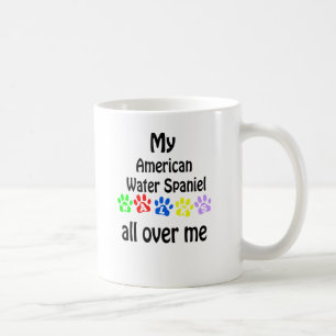 Mug American Water Spaniel Walks Design