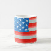Mug American Watercolor Flag Case-Mate iPhone Case (Centre)