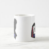 Mug American Woman gris foncé (Centre)