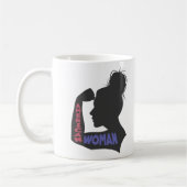 Mug American Woman gris foncé (Gauche)