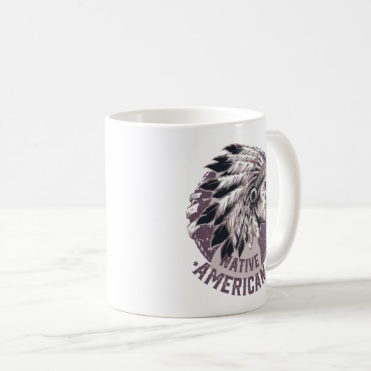 Mug Amérindien (Devant droit)