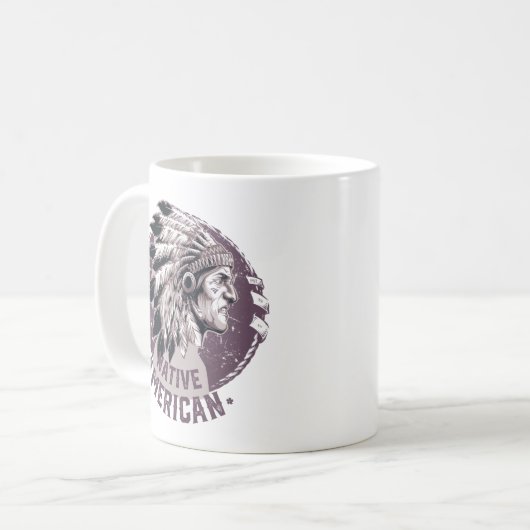 Mug Amérindien (Devant gauche)