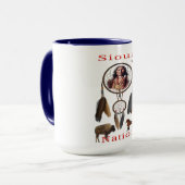 Mug Amérindien (Devant gauche)