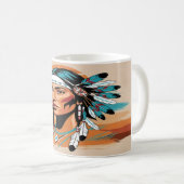 Mug Amérindien (Devant droit)