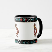 Mug Amérindien Kokopelli Fertility God (Devant droit)