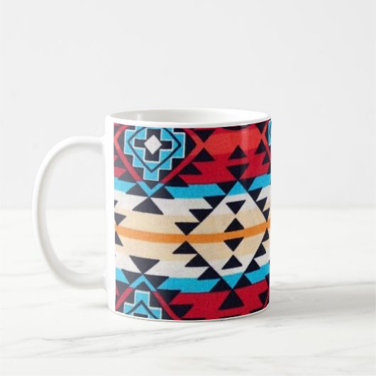 Mug Amérindien Motif du sud-ouest (Gauche)