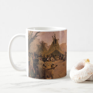 Mug Amérindien vintage, Danse de médecine par Eastman