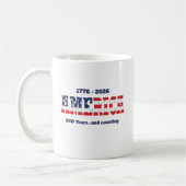 Mug Amérique 1776-2026 Citation (Gauche)