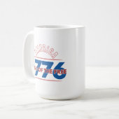 MUG AMÉRIQUE 1776 TERRE DE LIBERTÉ (Devant gauche)