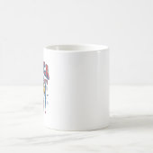 Mug Amérique 1776 Vintage Eagle Patriote Conception de (Centre)