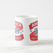Mug Amérique 250 Ajouter l'anniversaire de l'indépenda (Centre)