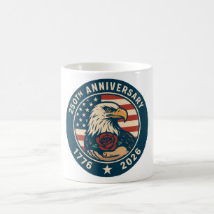 Mug Amérique 250 : Hommage à 250 ans d'indépendance