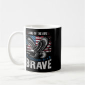 Mug Amérique Aigle Patriotique Pays De La Liberté Parc (Gauche)