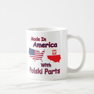 Mug Amérique avec pièces Polski